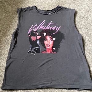 Abercrombie and Fitch Soft Collection Whitney Houston Shirt